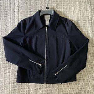 SZ44 Celine Cropped Black Jacket